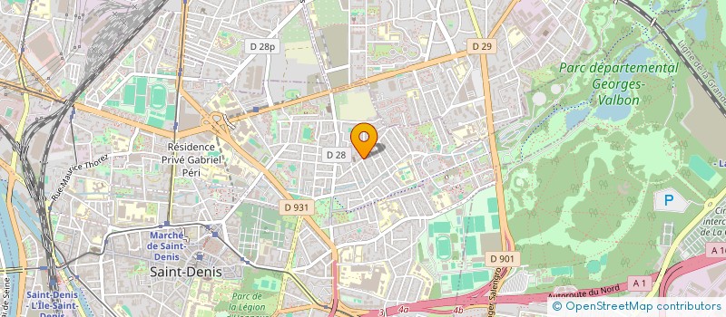 localisation de l'entreprise ORIENTO DISCOUNT à SAINT-DENIS