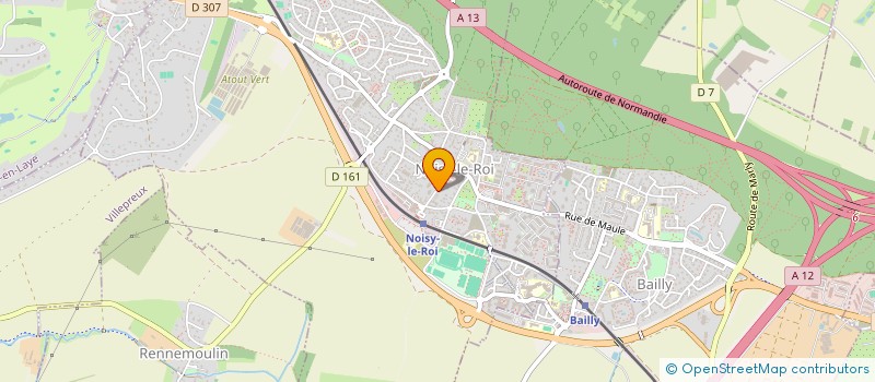 localisation de l'entreprise ORIFLAMME à NOISY-LE-ROI