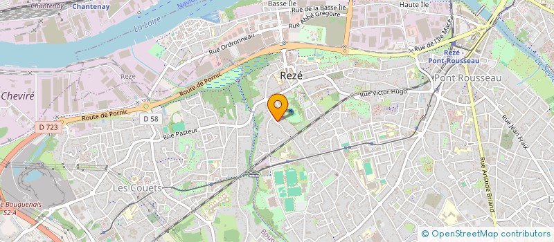 localisation de l'entreprise ORIG'AMIS à REZE