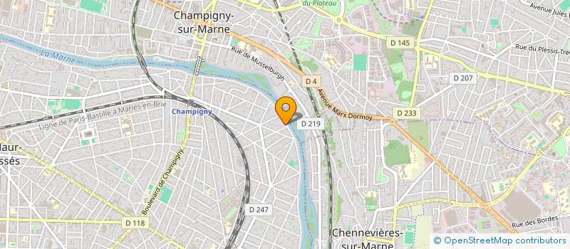 localisation de l'entreprise ORIGA CONSULTING à SAINT-MAUR-DES-FOSSES