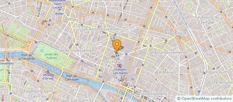 localisation de l'entreprise ORIGAMI  PARIS