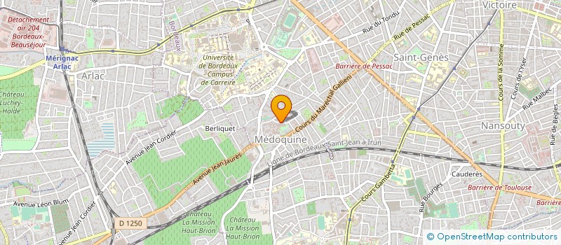 localisation de l'entreprise ORIGAMI à BORDEAUX