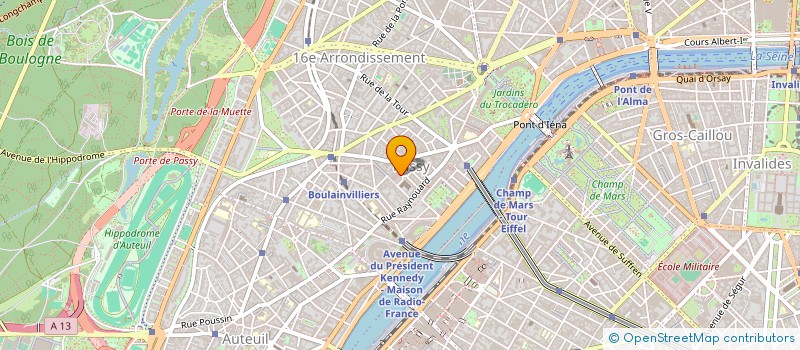 localisation de l'entreprise ORIGAMI  PARIS