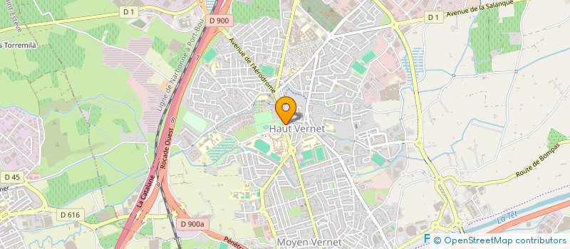 localisation de l'entreprise ORIGAMI  PERPIGNAN