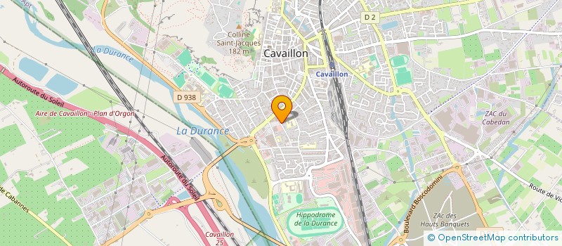 localisation de l'entreprise ORIGAMI ORTHOPEDIE à CAVAILLON