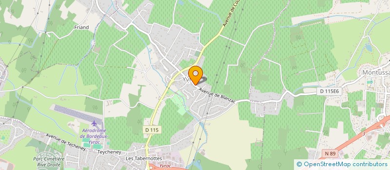 localisation de l'entreprise ORIGAMY  YVRAC