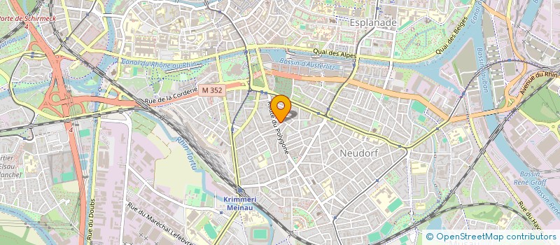 localisation de l'entreprise ORIGAN PIZZA à STRASBOURG