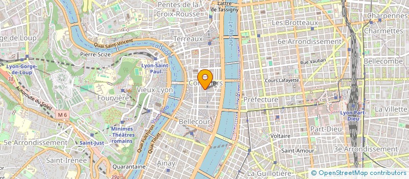 localisation de l'entreprise ORIGEEN à LYON