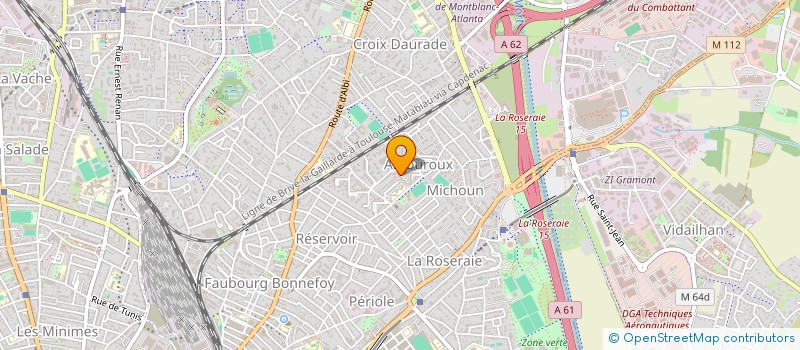localisation de l'entreprise ORIGIEN à TOULOUSE