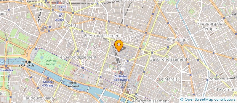 localisation de l'entreprise ORIGIN ECHO à PARIS