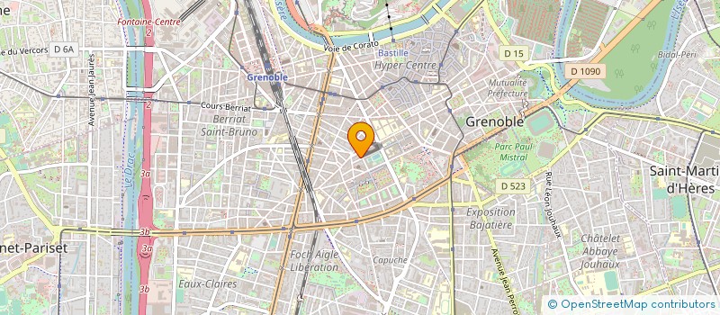 localisation de l'entreprise ORIGIN PRODUCTION à GRENOBLE