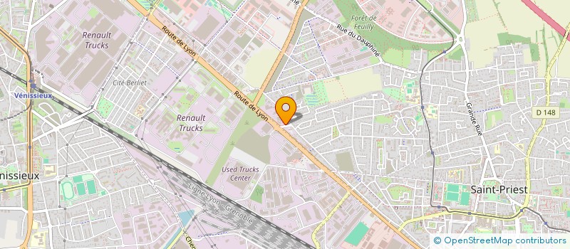 localisation de l'entreprise ORIGIN SWING  SAINT-PRIEST