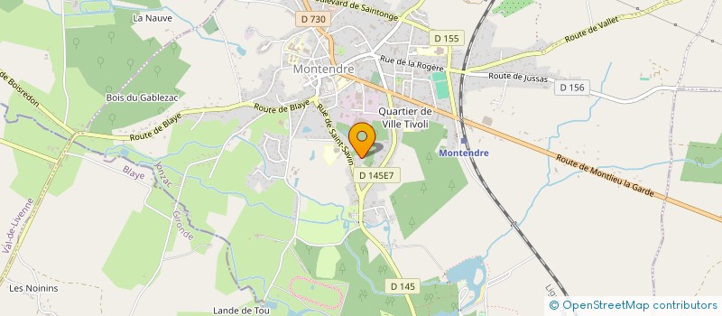 localisation de l'entreprise ORIGINAL CONSULTING  MONTENDRE