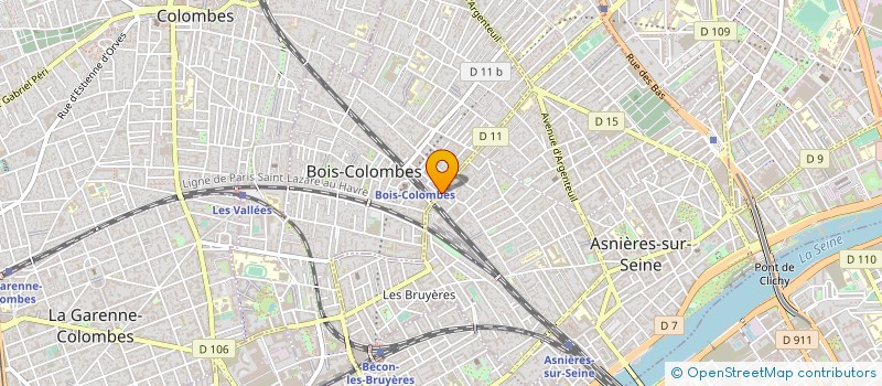 localisation de l'entreprise ORIGINAL CORNER  ASNIERES-SUR-SEINE