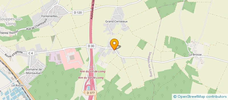 localisation de l'entreprise ORIGINAL DISTRIBUTIONS  SOUPPES-SUR-LOING