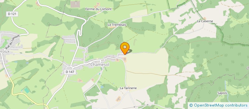 localisation de l'entreprise ORIGINAL DRIFT TEAM  CHAMESOL