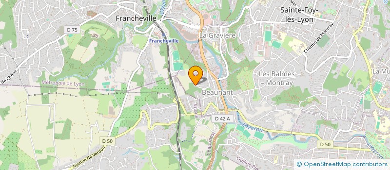 localisation de l'entreprise ORIGINAL.ES  SAINTE-FOY-LES-LYON