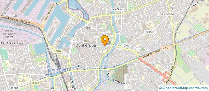 localisation de l'entreprise ORIGINAL GAMES à DUNKERQUE