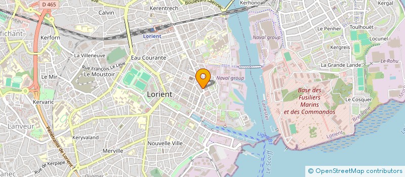 localisation de l'entreprise ORIGINAL GRILL  LORIENT