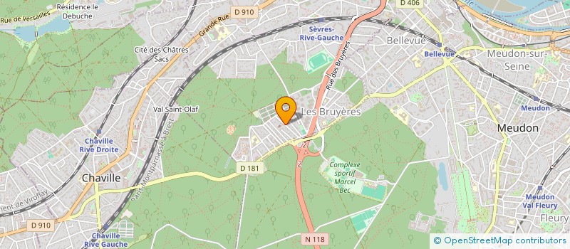 localisation de l'entreprise ORIGINAL K à SEVRES