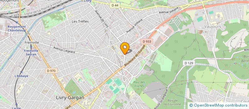 localisation de l'entreprise ORIGINAL PIZZA à LIVRY-GARGAN