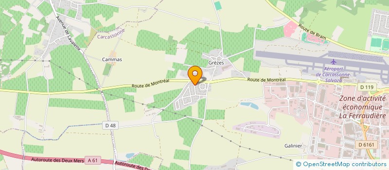 localisation de l'entreprise ORIGINAL'SHOP CARVAC  CARCASSONNE