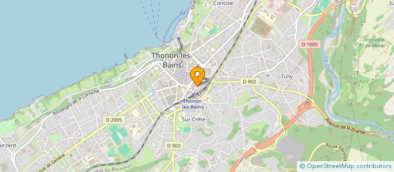 localisation de l'entreprise ORIGINAL STREET à THONON-LES-BAINS