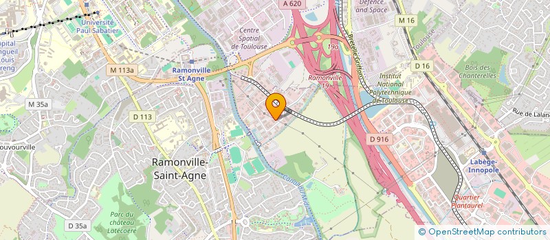 localisation de l'entreprise ORIGINAL STUDIO PROJECT  RAMONVILLE-SAINT-AGNE