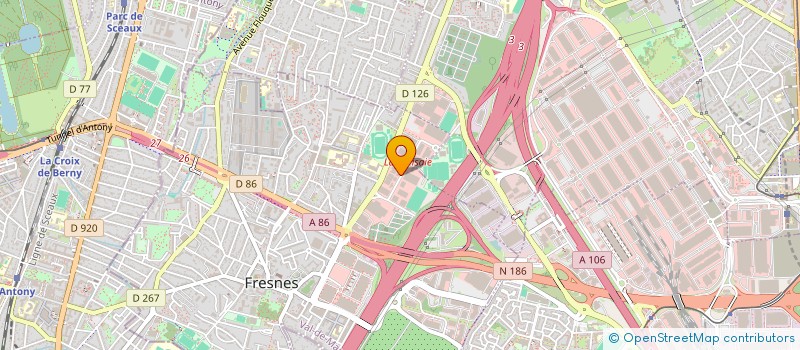 localisation de l'entreprise ORIGINAL SUPPLY  FRESNES