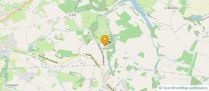 localisation de l'entreprise ORIGINAL TOBOZ STYLE  CONDOM