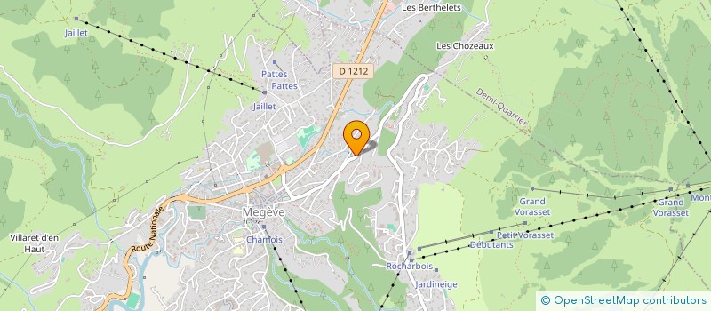 localisation de l'entreprise ORIGINALITY  MEGEVE