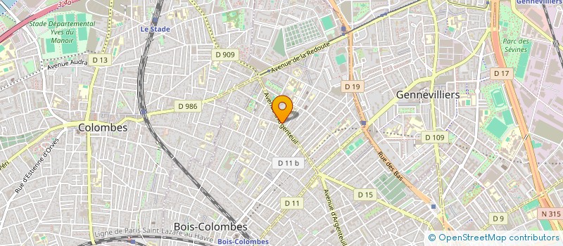 localisation de l'entreprise ORIGINAUX ET MULTIPLES EN ART à ASNIERES-SUR-SEINE