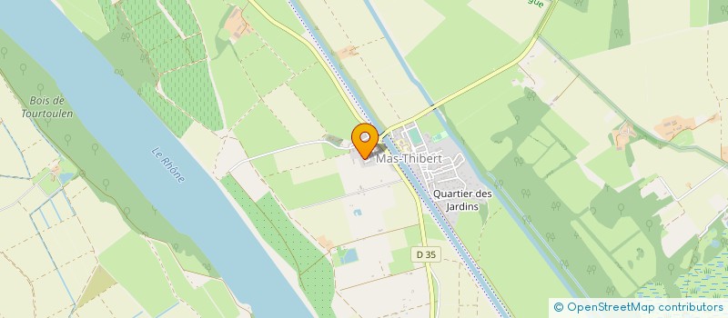 localisation de l'entreprise ORIGINE à ARLES