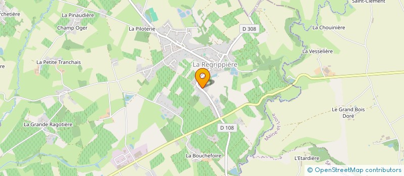 localisation de l'entreprise ORIGINE à REGRIPPIERE (LA)
