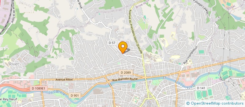 localisation de l'entreprise ORIGINE  BRIVE-LA-GAILLARDE