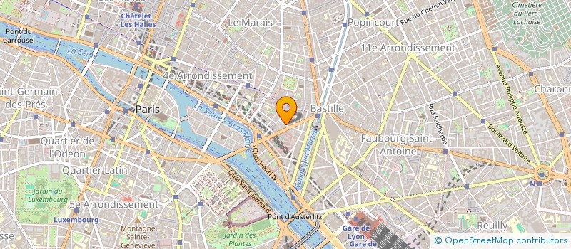 localisation de l'entreprise ORIGINE DIFFUSION à PARIS