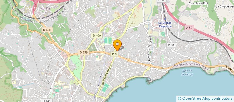 localisation de l'entreprise ORIGINE DZ  LA CIOTAT