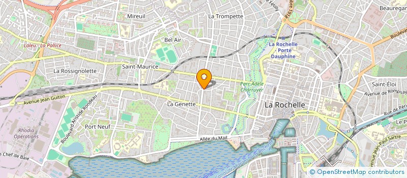 localisation de l'entreprise ORIGINES - AGENCE D'ARCHITECTURE  LA ROCHELLE