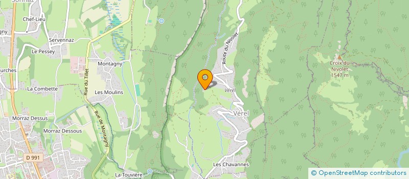 localisation de l'entreprise ORIGINES AVENTURES  VEREL-PRAGONDRAN