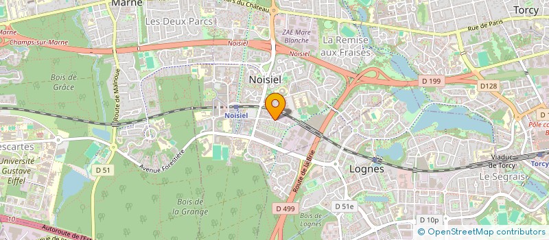 localisation de l'entreprise ORIGINET-INTER à NOISIEL