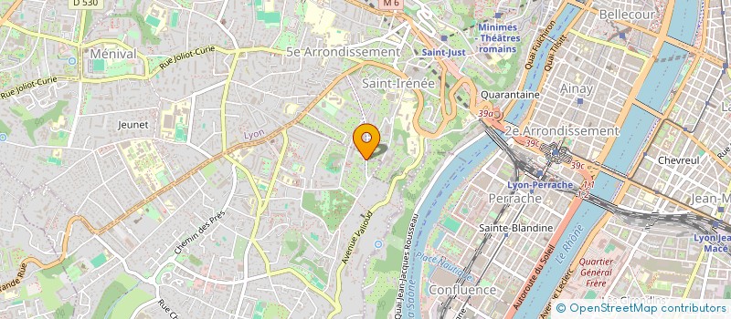 localisation de l'entreprise ORIGNA  SAINTE-FOY-LES-LYON