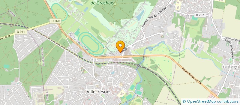 localisation de l'entreprise ORIGROUP à MAROLLES-EN-BRIE