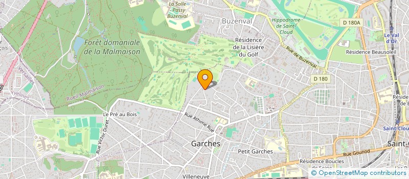 localisation de l'entreprise ORIGYN COLLECTION à GARCHES