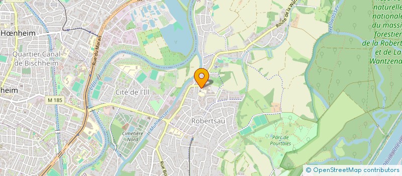 localisation de l'entreprise ORIGYNE  STRASBOURG