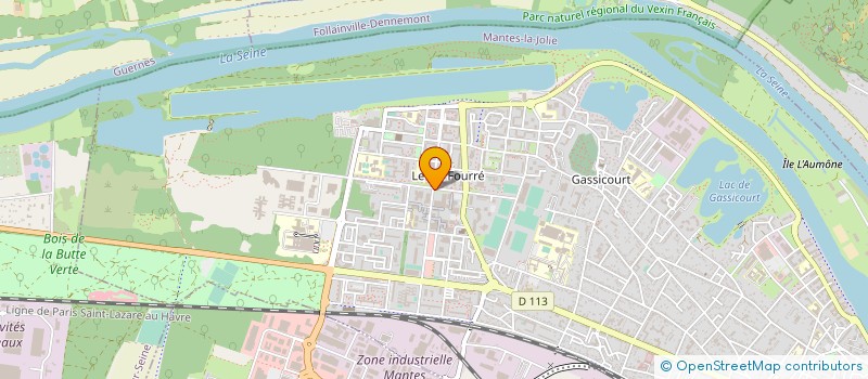 localisation de l'entreprise ORIIZON  MANTES-LA-JOLIE