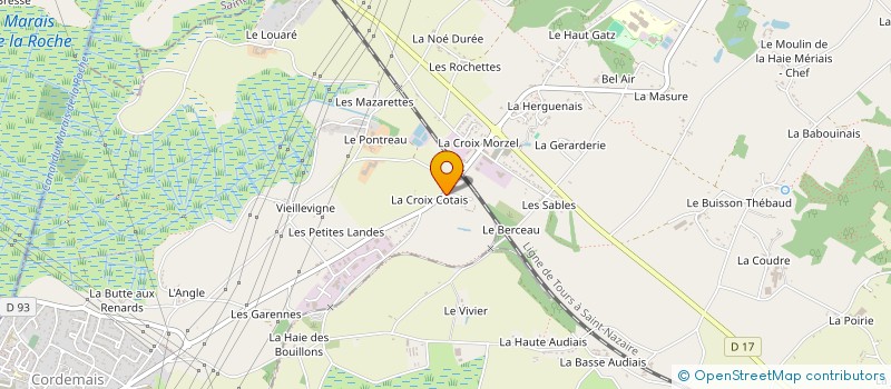 localisation de l'entreprise ORIJIN  SAINT-ETIENNE-DE-MONTLUC