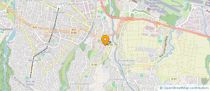localisation de l'entreprise ORIKA à SAINT-DENIS