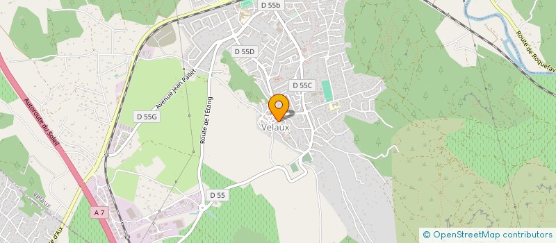 localisation de l'entreprise ORIKAR à VELAUX