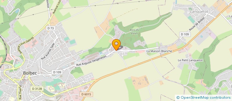 localisation de l'entreprise ORIL INDUSTRIE à BOLBEC