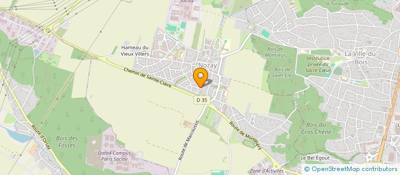 localisation de l'entreprise ORILINA à NOZAY